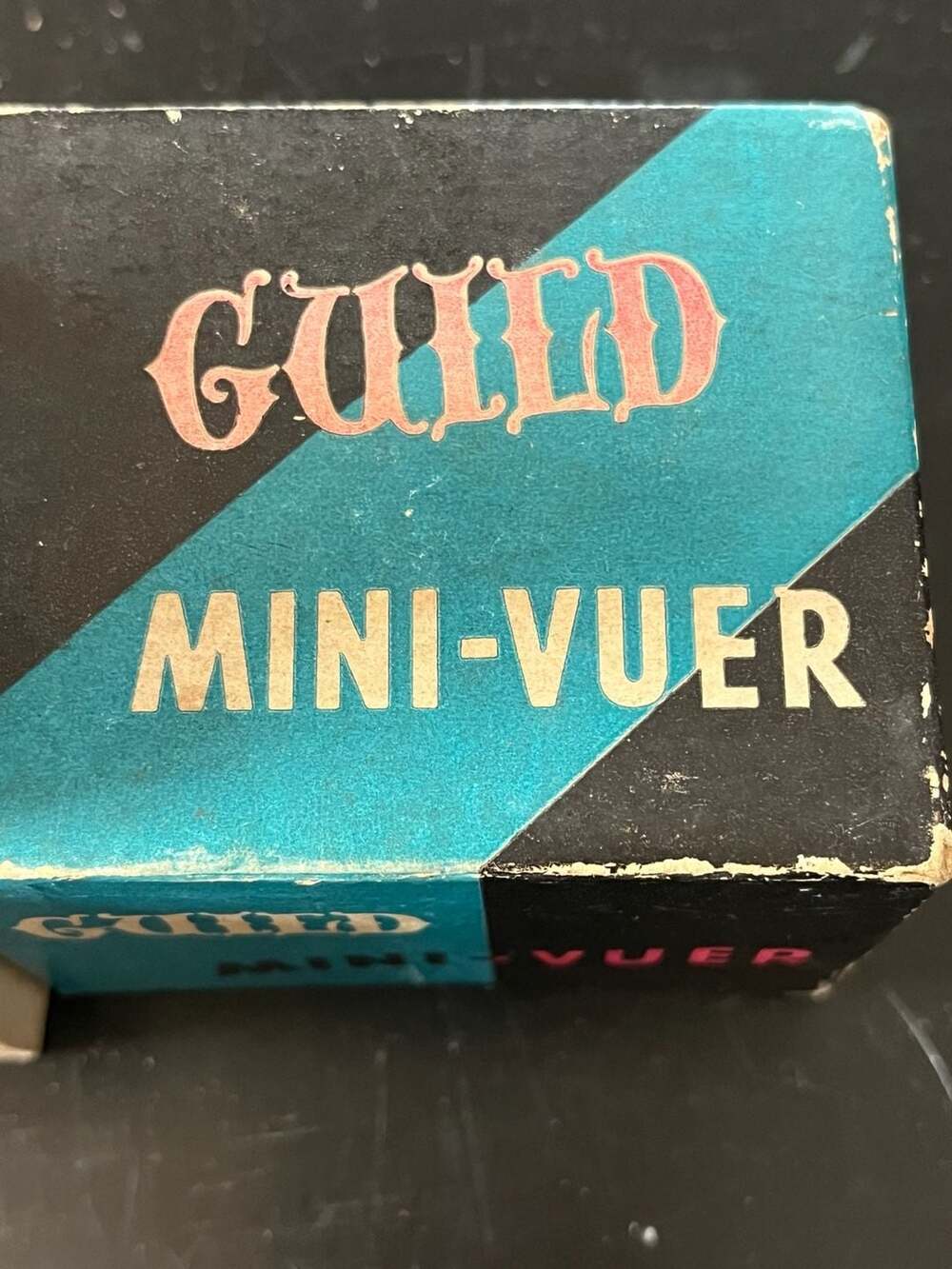 Vintage Boxed 1950s Craftsman's Guild Polyurethane Mini Vuer For 2x2 Slides